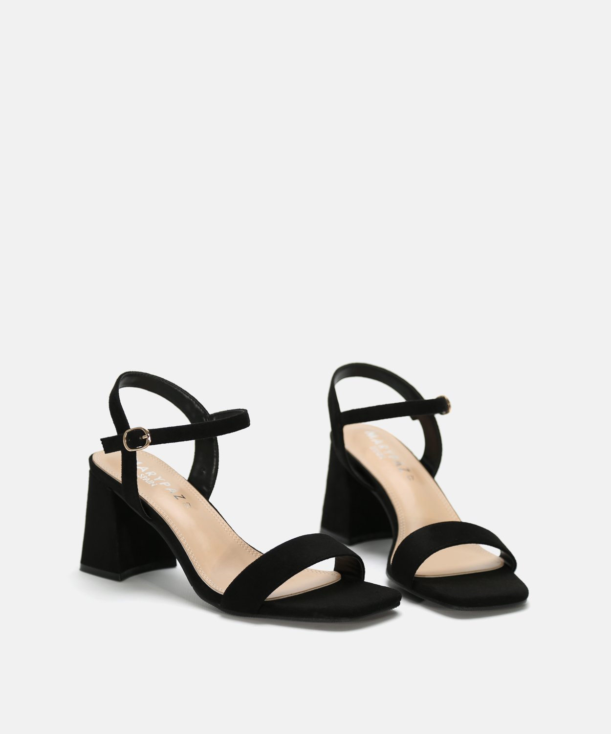 Sandalia tac&oacute;n tira ancha image number null